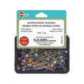 HEIRLOOM Extra Long Pearlized Plastic Head Pins - Assorted Colours - 41mm 15?8?